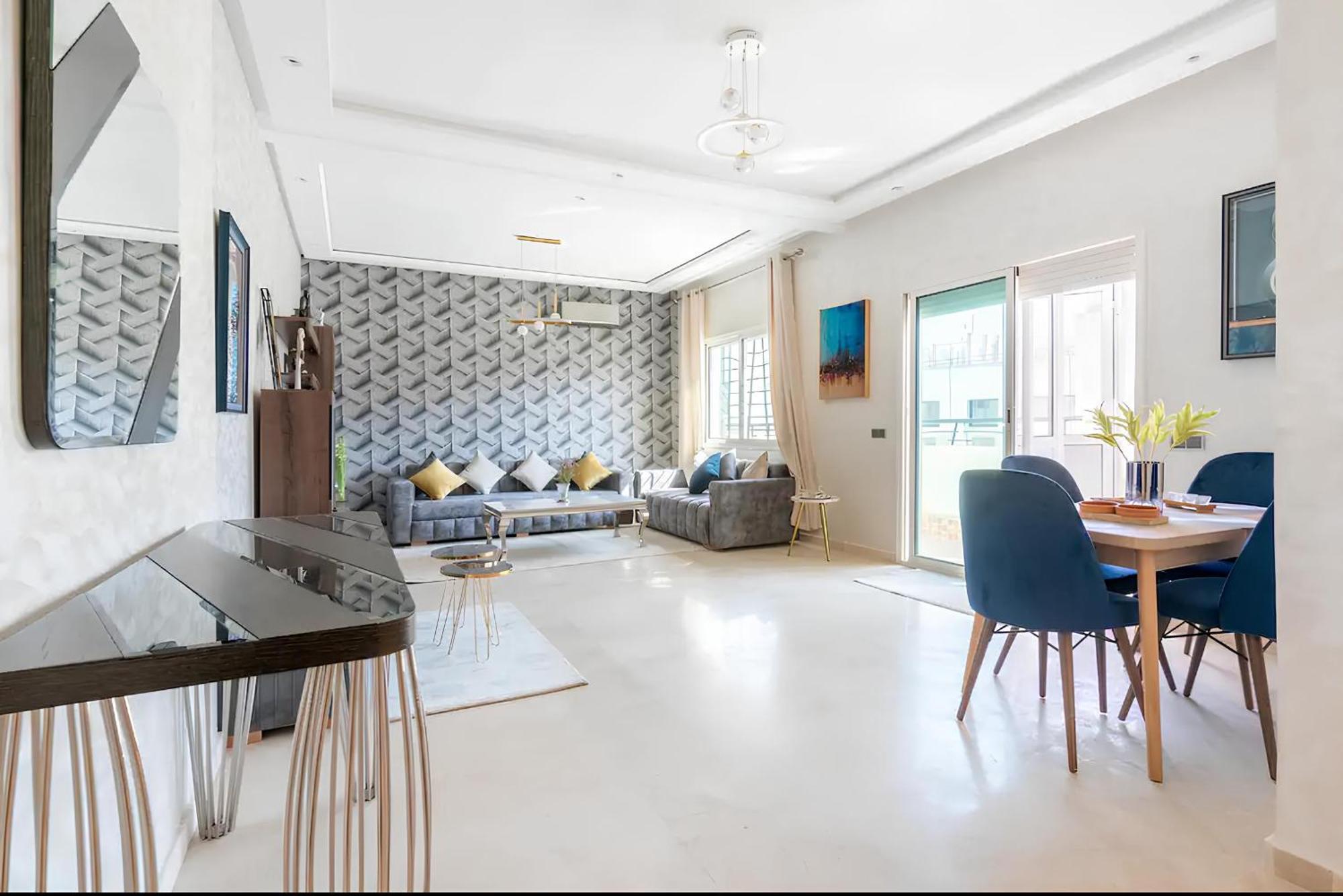 Spacieux Appartement 80 M² - Centre De Καζαμπλάνκα Εξωτερικό φωτογραφία